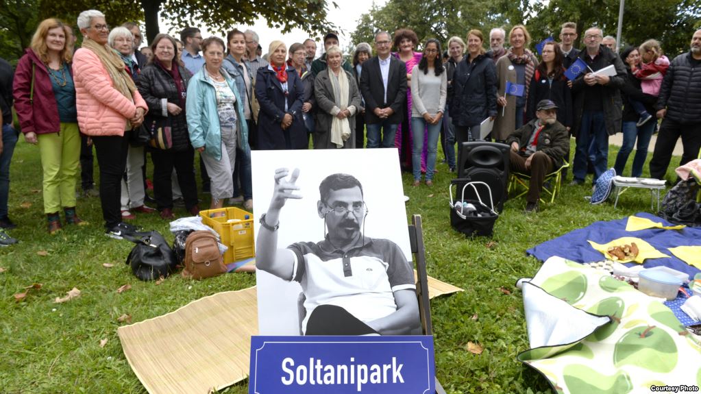 نامگذاری نمادین یک پارک شهری در نورنبرگ آلمان به نام عبدالفتاح سلطانی